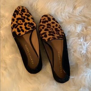 Leopard loafers size 6.5